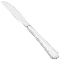 Walco 97451 Prim 9 1/4" 18/10 Stainless Steel Extra Heavy Weight European Table Knife - 12/Pack