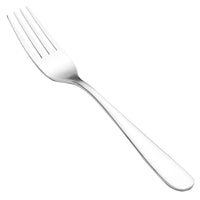 Walco 0805 Star 7 1/2" 18/10 Stainless Steel Extra Heavy Weight Dinner Fork - 12/Pack