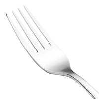 Walco 0805 Star 7 1/2" 18/10 Stainless Steel Extra Heavy Weight Dinner Fork - 12/Pack
