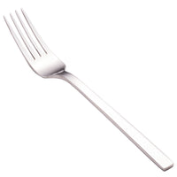Walco 0905 Semi 7 3/8" 18/10 Stainless Steel Extra Heavy Weight Dinner Fork - 12/Pack