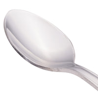 Walco 7929 Balance 4 15/16" 18/0 Stainless Steel Heavy Weight Demitasse Spoon - 12/Pack