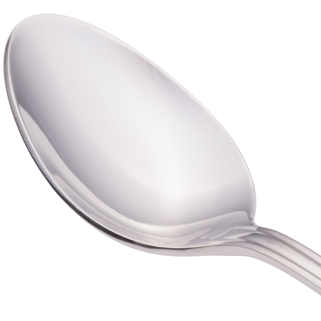 Walco 9001 Barony 5 15/16" 18/0 Stainless Steel Heavy Weight Teaspoon - 12/Pack