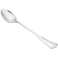 Walco 9004 Barony 7 3/8" 18/0 Stainless Steel Heavy Weight Iced Tea Spoon - 12/Pack