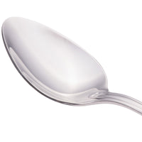 Walco 9004 Barony 7 3/8" 18/0 Stainless Steel Heavy Weight Iced Tea Spoon - 12/Pack