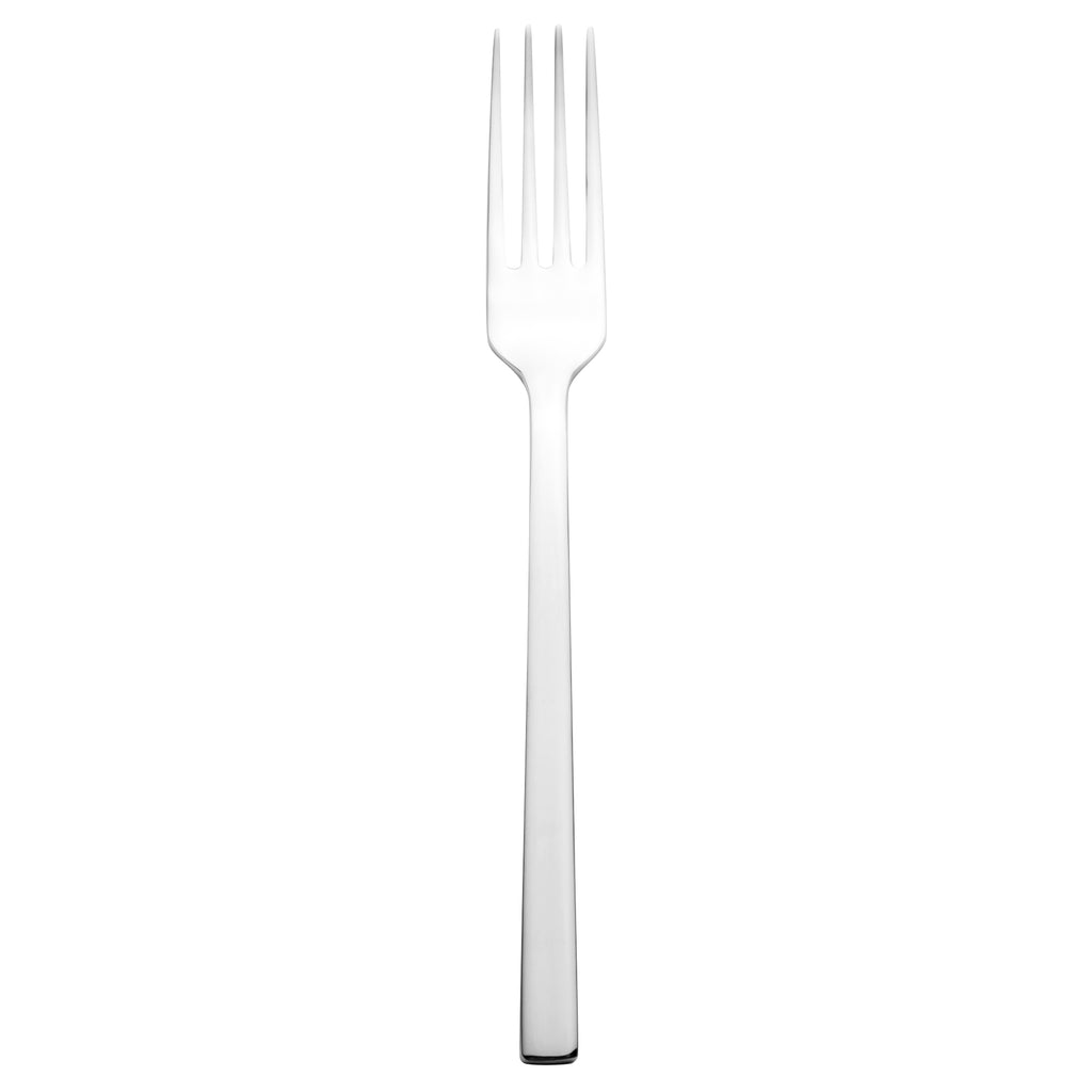 Walco 0906 Semi 6 1/2" 18/10 Stainless Steel Extra Heavy Weight Salad Fork - 12/Pack