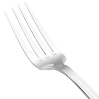 Walco 1805 Bosa Nova 7 11/16" 18/0 Stainless Steel Heavy Weight Dinner Fork - 12/Pack