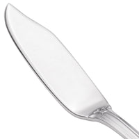 Walco 9539 Sentry 7 5/8" 18/10 Stainless Steel Extra Heavy Weight Fish Knife - 12/Pack