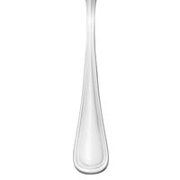 Walco 9639 Ultra 7 5/8" 18/10 Stainless Steel Extra Heavy Weight Flat Handle Fish Knife - 12/Pack