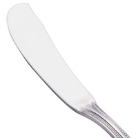 Walco 2711 Colgate 7 1/8" 18/0 Stainless Steel Heavy Weight Butter Spreader - 12/Pack