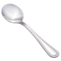 Walco 2712 Colgate 6 1/4" 18/0 Stainless Steel Heavy Weight Bouillon Spoon - 12/Pack