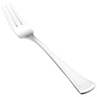 Walco 1815 Bosa Nova 6 1/8" 18/0 Stainless Steel Heavy Weight Cocktail Fork - 12/Pack