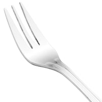 Walco 3515 Lisbon 5 1/8" 18/0 Stainless Steel Heavy Weight Cocktail Fork - 12/Pack