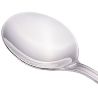 Walco 9012 Barony 5 11/16" 18/0 Stainless Steel Heavy Weight Bouillon Spoon - 12/Pack