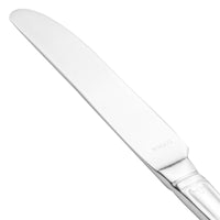 Walco 5445 Danish Pride 9 1/4" 18/0 Stainless Steel Heavy Weight Dinner Knife - 12/Pack