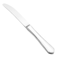 Walco 6311 Ironstone 7" 18/10 Stainless Steel Extra Heavy Weight Solid Handle Butter Knife - 12/Pack