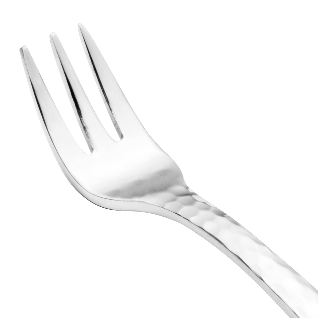 Walco 6315 Ironstone 5 9/16" 18/10 Stainless Steel Extra Heavy Weight Cocktail Fork - 12/Pack