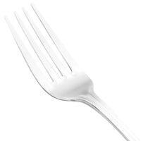 Walco 7105 Marcie 7 3/8" 18/0 Stainless Steel Heavy Weight Dinner Fork - 12/Pack