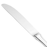 Walco 7125 Marcie 9 1/2" 18/0 Stainless Steel Heavy Weight Hollow Handle Table Knife - 12/Pack