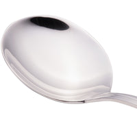 Walco 9512 Sentry 6" 18/10 Stainless Steel Extra Heavy Weight Bouillon Spoon - 12/Pack