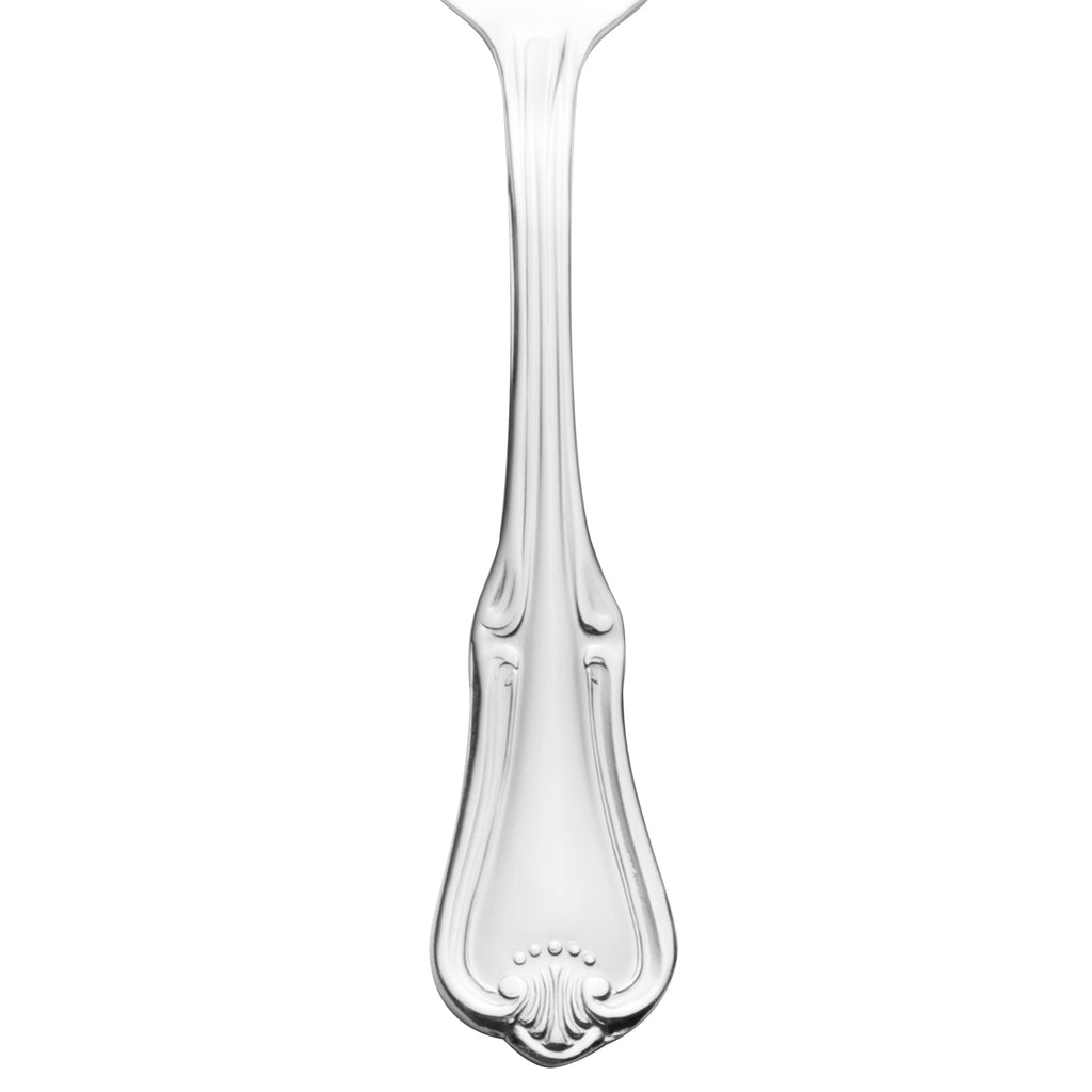 Walco 9006 Barony 6 3/8" 18/0 Stainless Steel Heavy Weight Salad Fork - 12/Pack