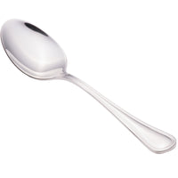 Walco 9601 Ultra 6 1/16" 18/10 Stainless Steel Extra Heavy Weight Teaspoon - 12/Pack
