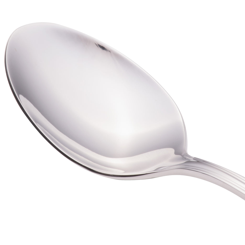 Walco 9601 Ultra 6 1/16" 18/10 Stainless Steel Extra Heavy Weight Teaspoon - 12/Pack
