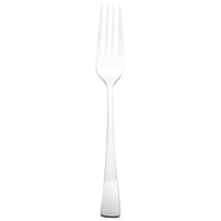 Walco 06051 Freya 8 1/8" 18/0 Stainless Steel Heavy Weight European Table Fork - 12/Pack