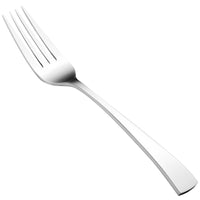 Walco 06051 Freya 8 1/8" 18/0 Stainless Steel Heavy Weight European Table Fork - 12/Pack