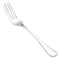 Walco 35051 Lisbon 8 5/16" 18/0 Stainless Steel Heavy Weight European Table Fork - 12/Pack