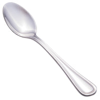 Walco 3501 Lisbon 6 1/8" 18/0 Stainless Steel Heavy Weight Teaspoon - 12/Pack