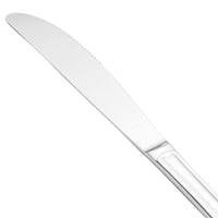 Walco 90451 Barony 9 3/16" 18/0 Stainless Steel Heavy Weight European Table Knife - 12/Pack