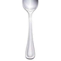 Walco 3529 Lisbon 4 1/2" 18/0 Stainless Steel Heavy Weight Demitasse Spoon - 12/Pack
