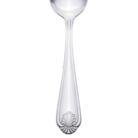 Walco 5403 Danish Pride 8 1/2" 18/0 Stainless Steel Heavy Weight Tablespoon / Serving Spoon - 12/Pack