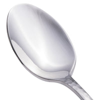 Walco 6301 Ironstone 6 1/16" 18/10 Stainless Steel Extra Heavy Weight Teaspoon - 12/Pack