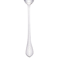 Walco 6304 Ironstone 7 1/4" 18/10 Stainless Steel Extra Heavy Weight Iced Tea Spoon - 12/Pack