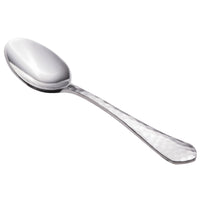 Walco 6329 Ironstone 4 3/8" 18/10 Stainless Steel Extra Heavy Weight Demitasse Spoon - 12/Pack
