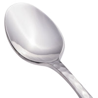 Walco 6329 Ironstone 4 3/8" 18/10 Stainless Steel Extra Heavy Weight Demitasse Spoon - 12/Pack