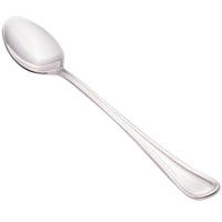 Walco 9604 Ultra 7 1/4" 18/10 Stainless Steel Extra Heavy Weight Iced Tea Spoon - 12/Pack