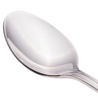 Walco 9604 Ultra 7 1/4" 18/10 Stainless Steel Extra Heavy Weight Iced Tea Spoon - 12/Pack