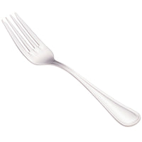 Walco 9606 Ultra 7" 18/10 Stainless Steel Extra Heavy Weight Salad Fork - 12/Pack