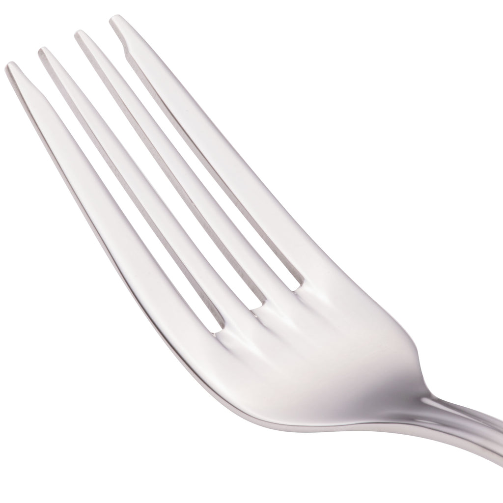 Walco 9606 Ultra 7" 18/10 Stainless Steel Extra Heavy Weight Salad Fork - 12/Pack