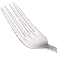 Walco 9606 Ultra 7" 18/10 Stainless Steel Extra Heavy Weight Salad Fork - 12/Pack