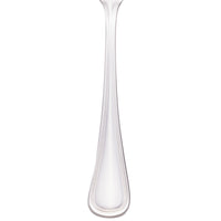 Walco 9610 Ultra 6 13/16" 18/10 Stainless Steel Extra Heavy Weight Flat Handle Butter Spreader - 12/Pack