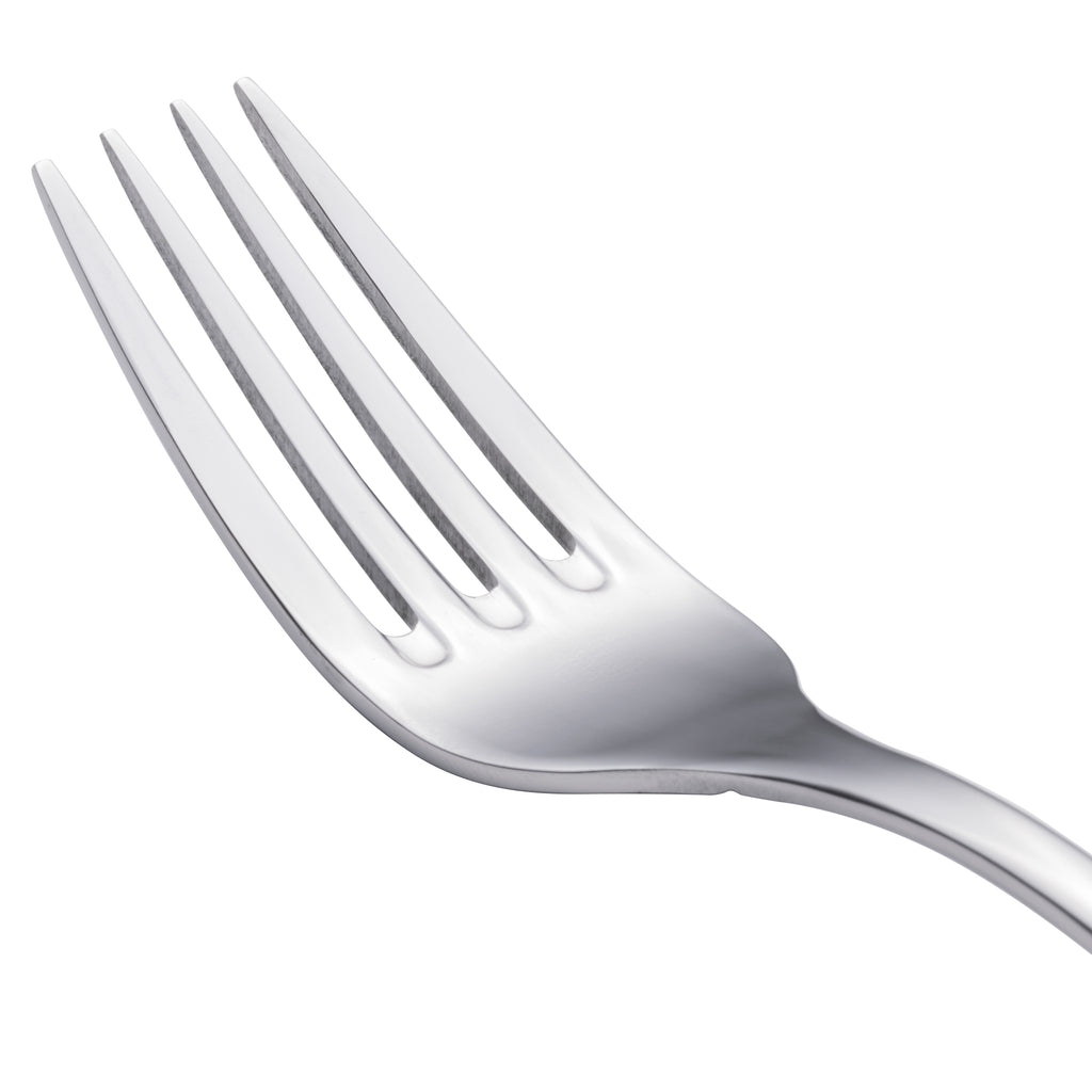 World Tableware 941 027 Mendoza 8" 18/0 Stainless Steel Heavy Weight Dinner Fork - 12/Pack