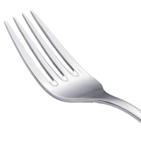 World Tableware 941 027 Mendoza 8" 18/0 Stainless Steel Heavy Weight Dinner Fork - 12/Pack
