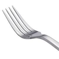 World Tableware 963 027 Elexa 8 3/8" 18/0 Stainless Steel Heavy Weight Dinner Fork - 12/Pack