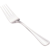 Walco 9617 Ultra 8 1/2" 18/10 Stainless Steel Extra Heavy Weight Cold Meat Fork - 12/Pack