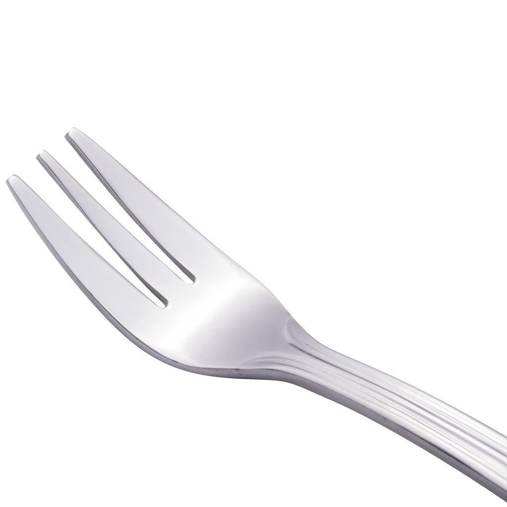 Walco 7115 Marcie 5 1/2" 18/0 Stainless Steel Heavy Weight Cocktail Fork - 12/Pack