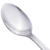 Walco 7129 Marcie 4 7/8" 18/0 Stainless Steel Heavy Weight Demitasse Spoon - 12/Pack