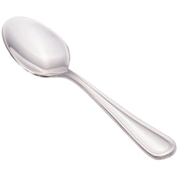 Walco 9629 Ultra 4 3/8" 18/10 Stainless Steel Extra Heavy Weight Demitasse Spoon - 12/Pack